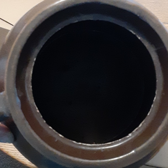 Vintage pottery with handle - Picture 3 of 5